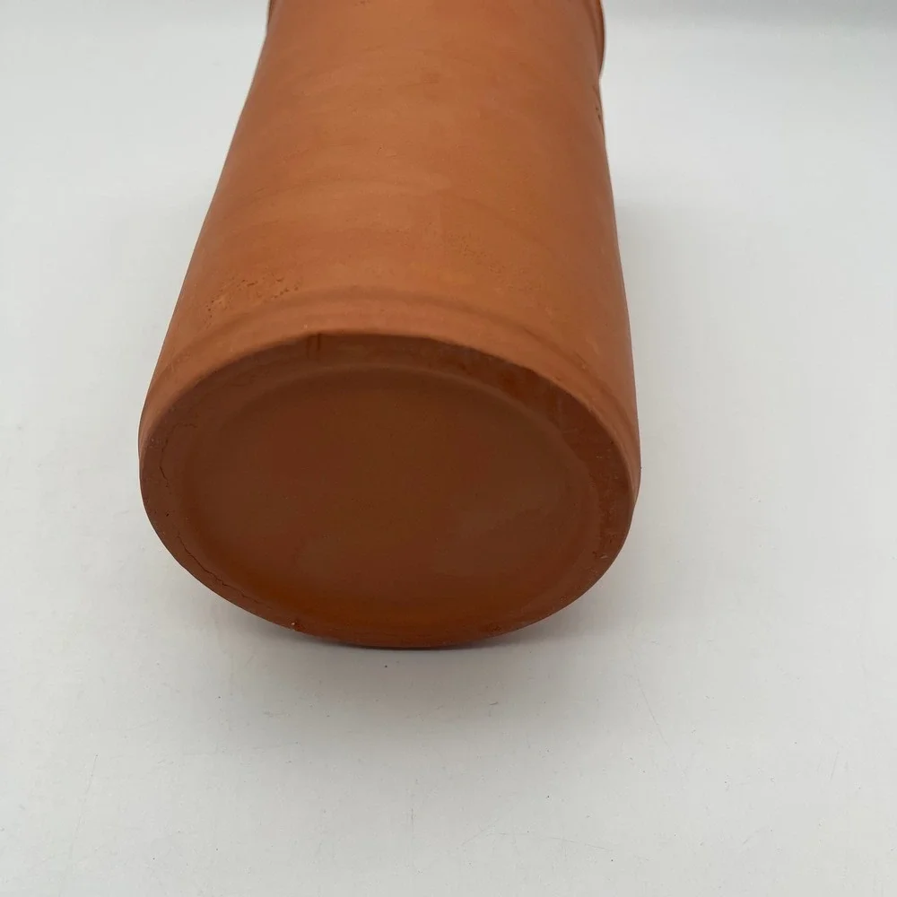 Terracotta Wine Cooler Natural Clay Evaporative Chiller with Drip Tray Base